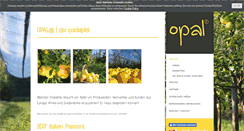 Desktop Screenshot of opal-apple.com