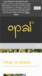 Mobile Screenshot of opal-apple.com